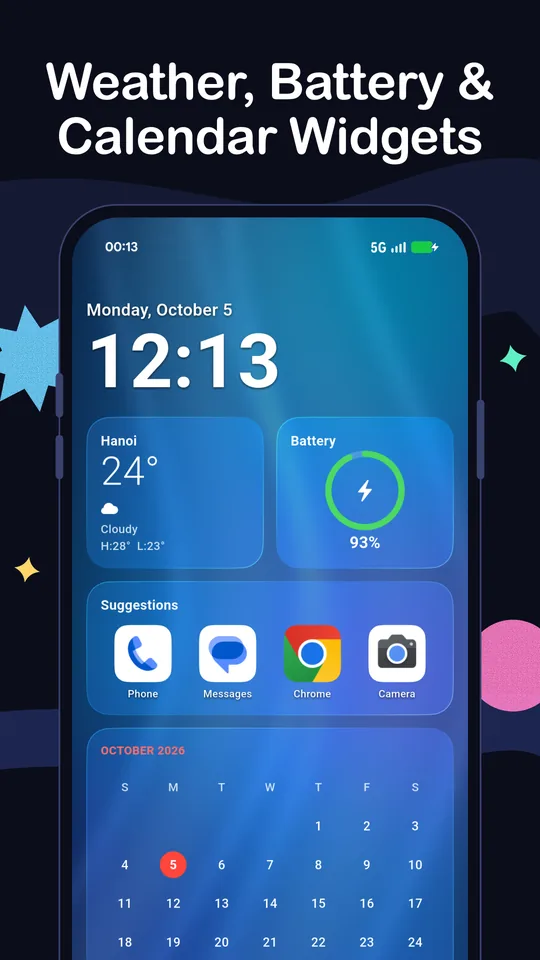 Today page widgets